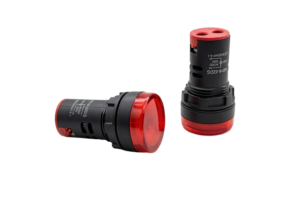 AD16-22DS 22mm LED পাইলট ইন্ডিকেটর লাইট | প্যানেল মাউন্ট সংকেত বাতি
